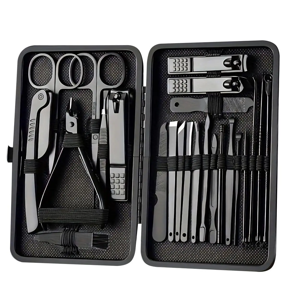Nail Clippers Set -8/15/24 Pcs Professional Manicure Pedicure Kit Men Women, Stainless Steel Fingernail Toenail Cutters, Nail Care Grooming Tools with Leather Travel Case#SummerWins#tiktokshopbacktoschool