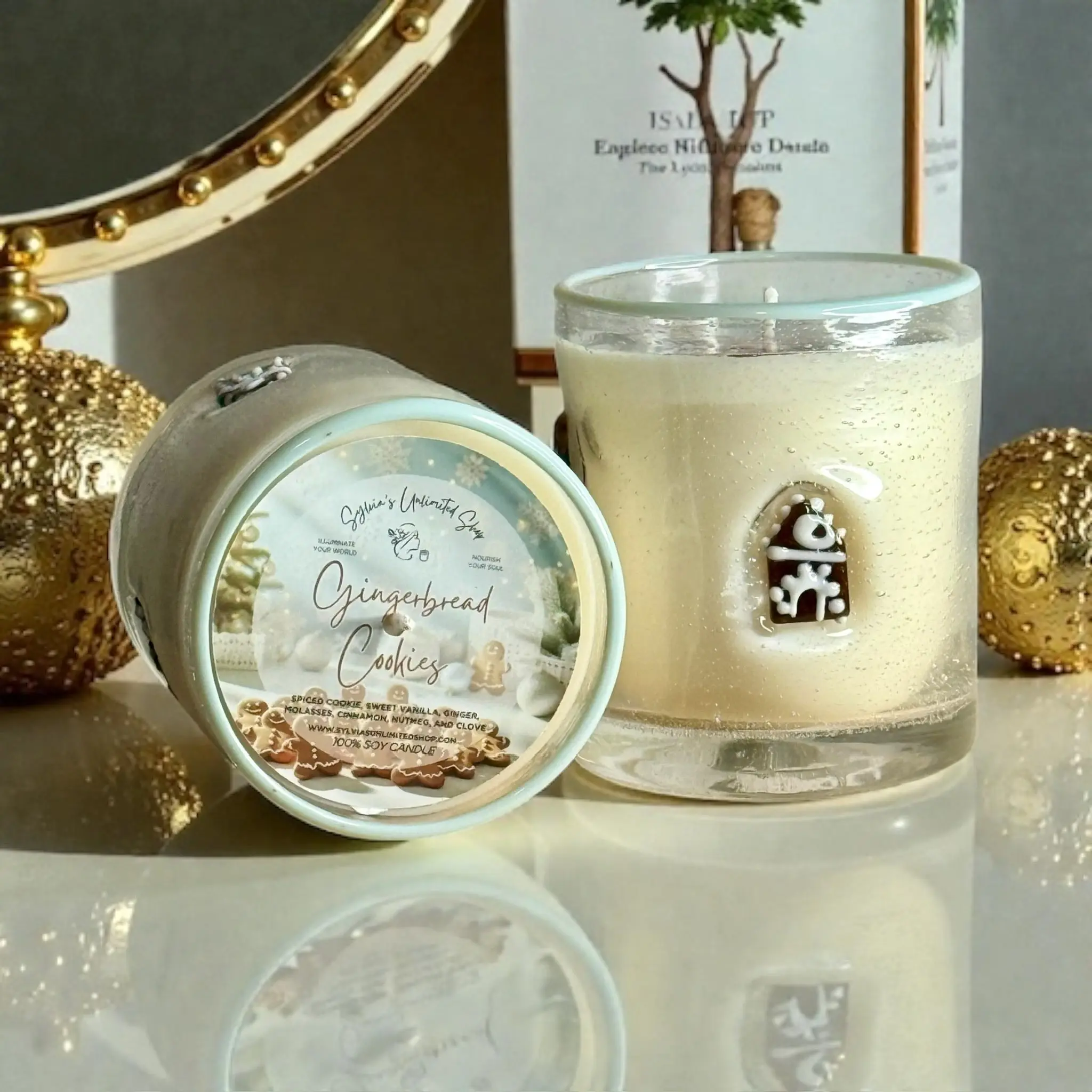 Gingerbread Cookies 100% Soy Candle