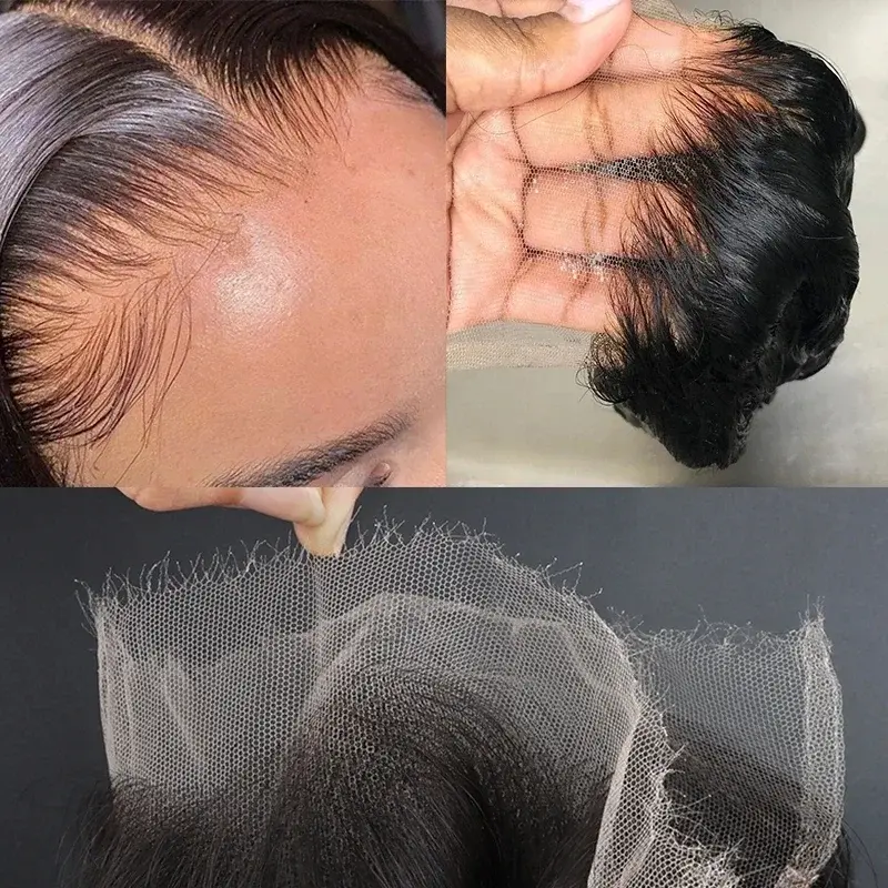 Berrys Hair Glueless Human Wig 13x6 HD Lace Frontal, Straight, Invisible for Seamless Melt, Real HD Lace, 130% Durability, Full Frontal