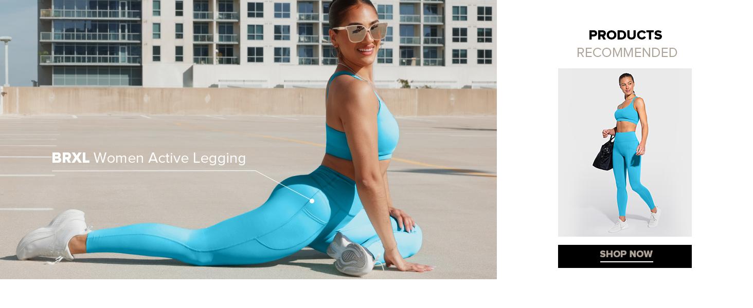 BRXL No Front Seam 25" Womens High Waisted Leggings Buttery Soft Adjustable Length Pockets Workout Yoga Gym Pilates#outdoorfun #warmupforholiday-4