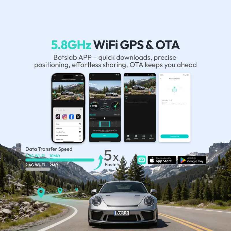 Dash cam protection features