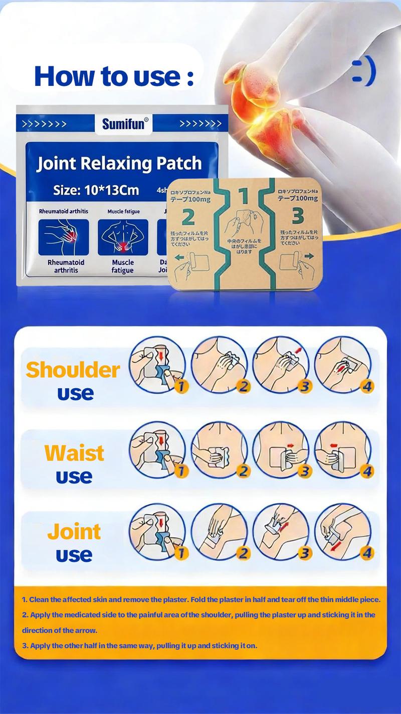 Japanese Herbal Patches - Natural Ingredients for Relaxation & Wellness - Versatile Use for Various Needs - Authentic Japanese Herbs1