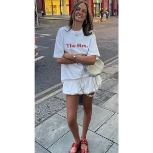 The MRS T-Shirt – Bride Tee, Wedding Gift for Her, Newlywed Shirt, Bridal Shower Gift, Honeymoon Top, Bachelorette Party Tee, Wifey