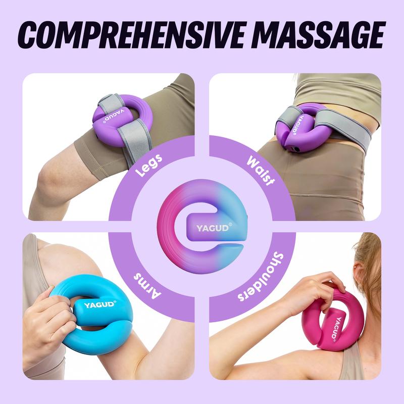 Yagud Multifunctional Full-Body Fascia Ring, Adjustable Massage Modes,Ergonomic Design for Muscle Knot Recovery & Relaxation, Portable for Neck, Shoulder, Back, Waist & Legs Yagud Multifunctional Full-Body Fascia Ring, Adjustable Massage Modes,Ergonomic Design for Muscle Knot Recovery & Relaxation, Portable for Neck, Shoulder, Back, Waist & Legs
