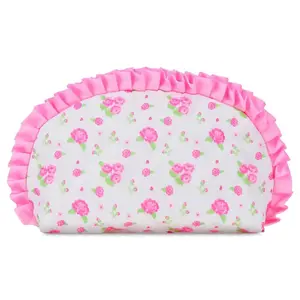 Iscream Pretty in Pink Oval Cosmetic Bag