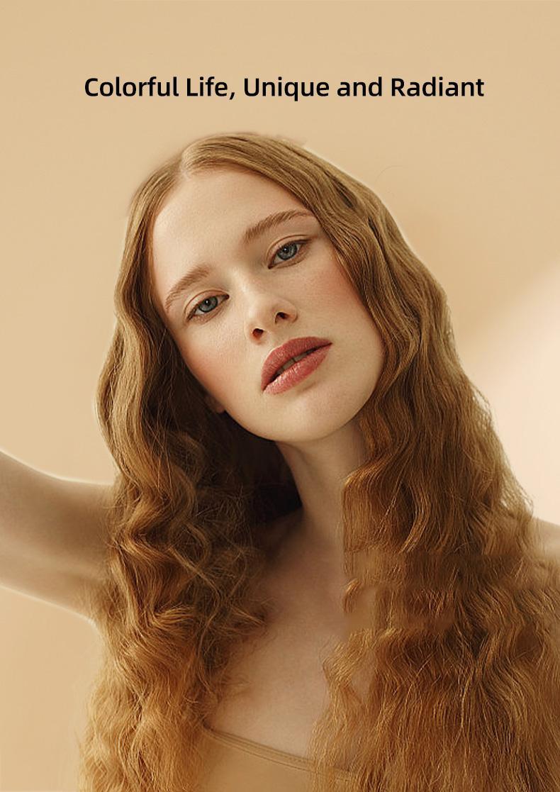 PretiHom Beach Wave Crimper Hair Stick 32mm Fluffy Big Wave Ripple Comfort Curling Irons Wavy Daily Use No Hair Damage Easy Application