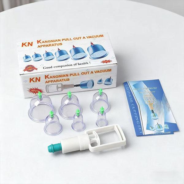 Cupping Set with Pump – 12PCS Vacuum Massage Cups Kit for Muscle Relaxation, Pain Relief & Cellulite Care