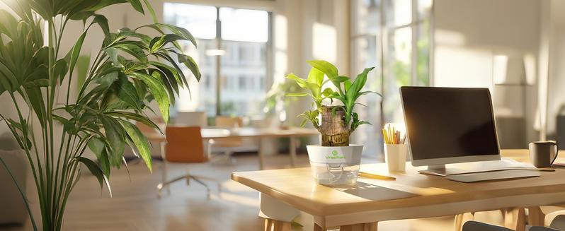 Brazilian Lucky Wood Live Plant with Nutrient Solution - U.S. Grown Palo de Brasil, Lucky Gift for New Home/Graduation, Low-Care Indoor Desktop Ornament