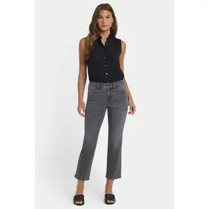 Marilyn Straight Ankle Jeans - Dusty Ash