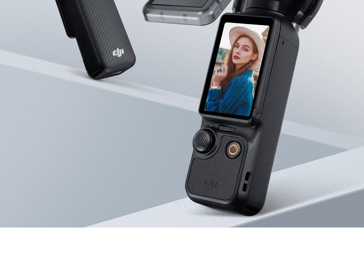 K&F Concept Protective Cover Case for DJI Osmo Pocket 3, Gimbal Screen Protector Lens Guard, Plastic Case Pocket 3 Accessories