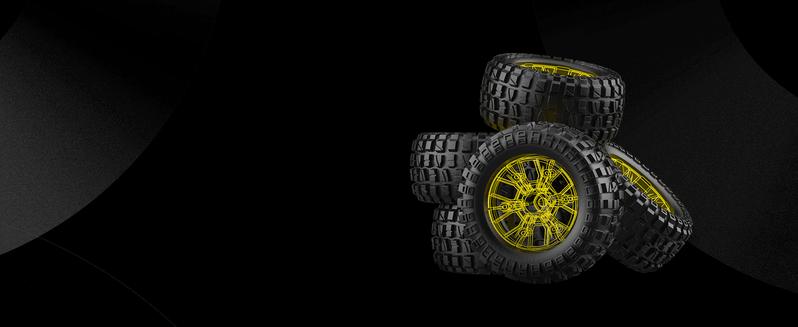 DEERC 9201E 1:10 Large Remote Control Truck with Lights,Fast Short Course RC Car,48 km/h 4x4 Off-Road Hobby Grade Toy Monster Crawler Electric Vehicle