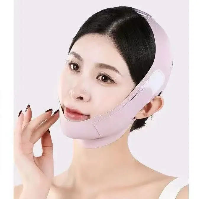 Unisex V-Shaped Band Jawline Shaper Facial Tool - V-Lifting Skin Care Device for Women, Double Chin Firming, Neck Tightening, Sleep-Use Wearable Personal Care Appliance