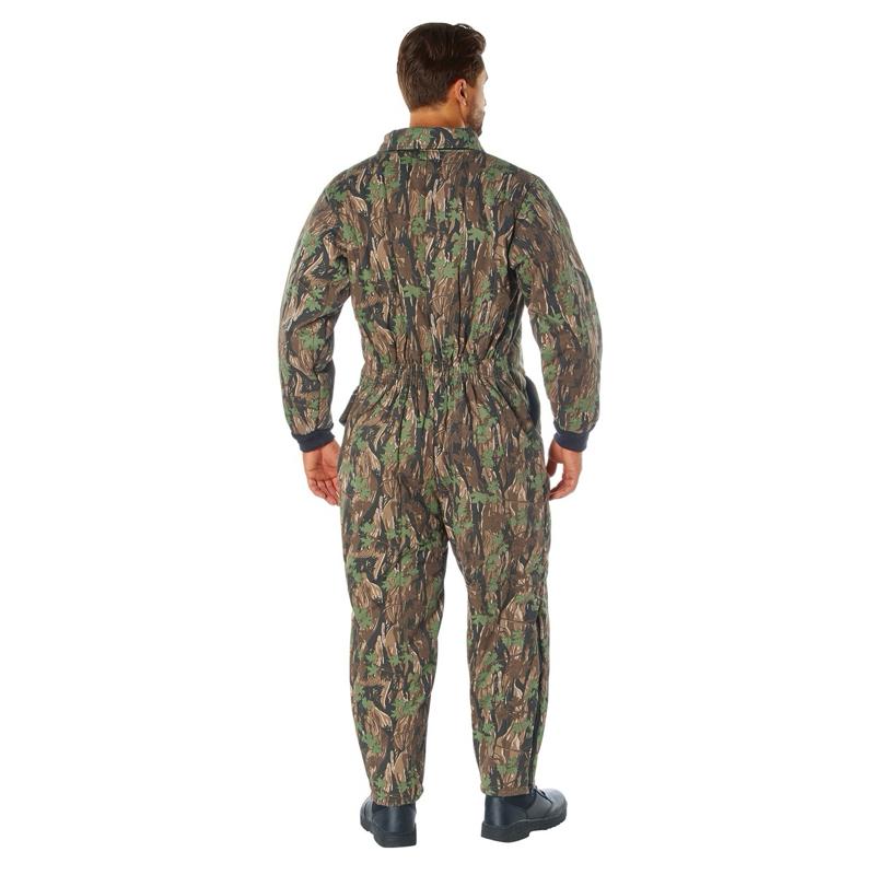 ROHTCO Men's Insulated Coveralls - Lightweight and Durable Workwear with Multiple Pockets - Clothing, Menswear