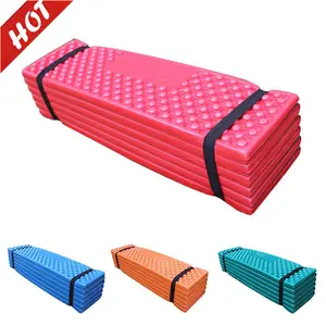 Mountaineering Foldable Foam Mat Waterproof Moisture-Proof Pad Closed Cell Foam Camping Sleeping Pad Multicolor 22x5x5.5 Inches