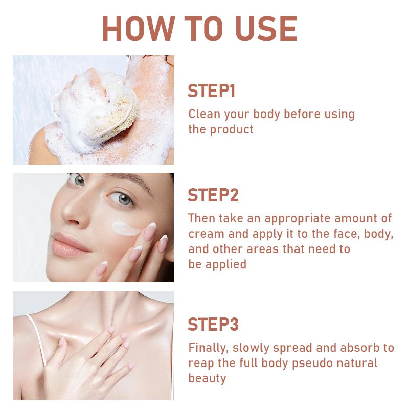 ROZINO Tone Up Lazy Cream Brighten Skin - Facial & Body Moisturizer 50g Lightweight Formula with Shea Butter & Vitamin C for Natural Hydration ROZINO Tone Up Lazy Cream Brighten Skin - Facial & Body Moisturizer 50g Lightweight Formula with Shea Butter & Vitamin C for Natural Hydration