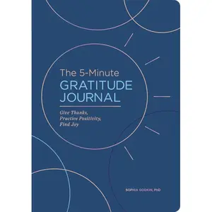 5-Minute Gratitude Journal – Deluxe Edition Daily Guided Prompts for Gratitude, Joy & Mindful Reflection