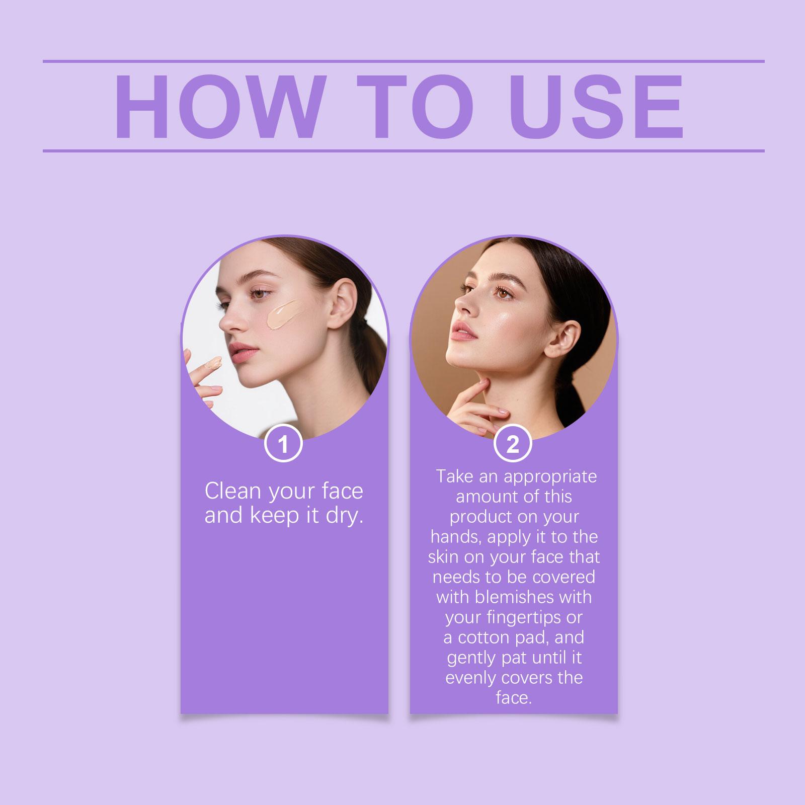 Natural-Tone Hydrating BB Cream — Lightweight, Moisturizing, Matte, Translucent; Portable; Suitable for Oily and Dry Skin