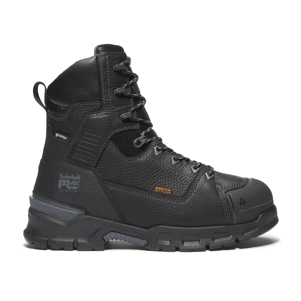 Timberland Pro Mens Endurance 8 Inch Electrical Hazard Composite Toe  Work/Duty - Black