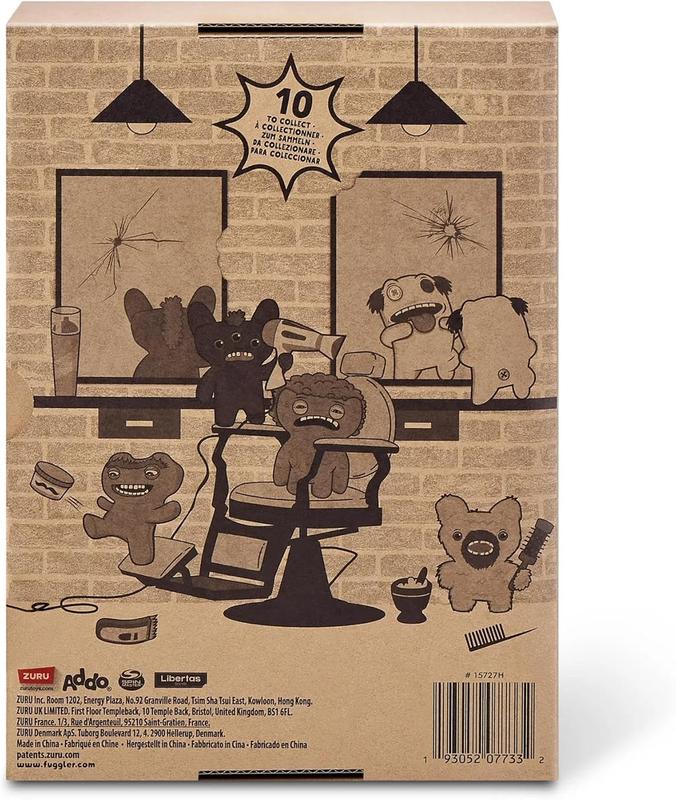 ZURU Fugglers Hairy Fuggs - Funny Ugly Monster Plush - 9 inches (Sir Belch)