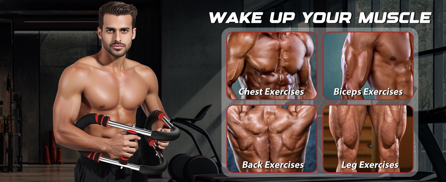 Arm Trainer,3 Level 60-100LBS Adjustable,Chest&Arm Workout Equipment for Men,Muscle&Strength Trainer,Portable Spring Resistance, Perfect Gift Arm Trainer,3 Level 60-100LBS Adjustable,Chest&Arm Workout Equipment for Men,Muscle&Strength Trainer,Portable Spring Resistance, Perfect Gift