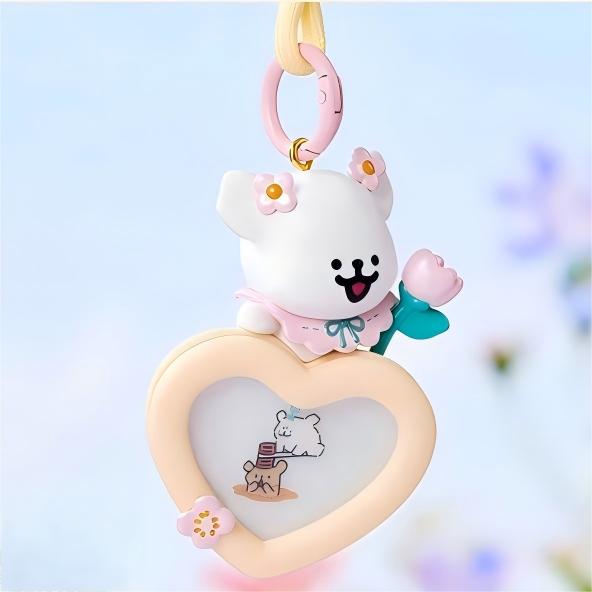 Line Puppy Garden Series Car Blind Box Pendant - Car Aromatherapy Ornaments and Pendants