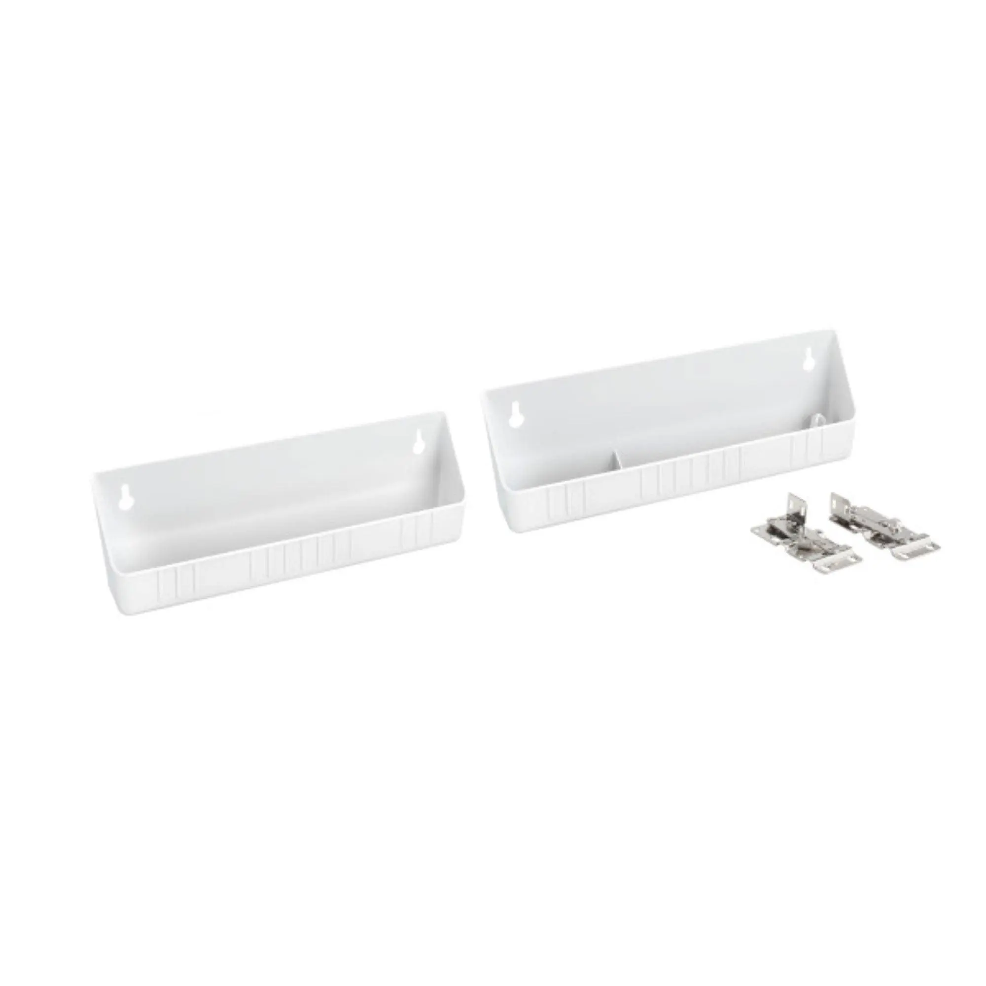 Rev-A-Shelf Kitchen Sink Front Tip-Out Trays, White, 2-Pack, 6572-11-11-52 Organiser Rack