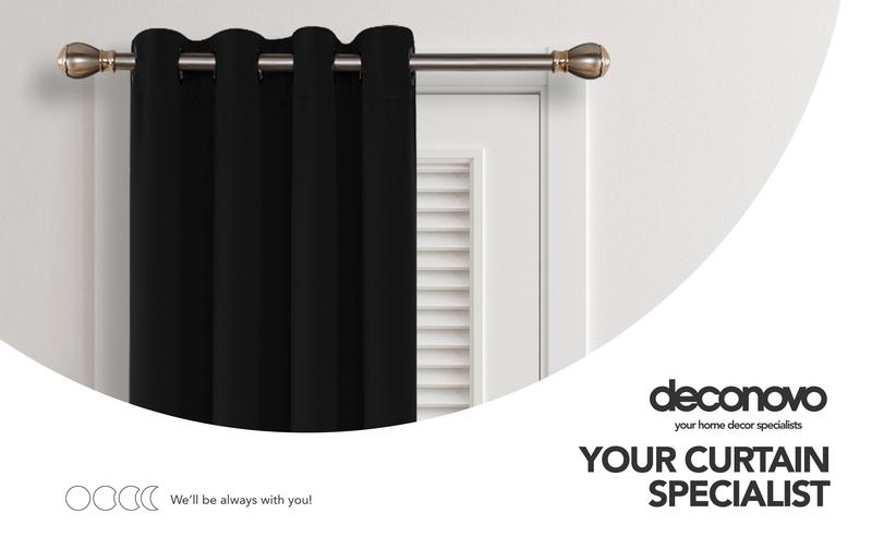 Blackout Curtains ( 1 Panel ) Deconovo Solid Room Darkening Thermal Insulated Blackout Grommet Window Curtain for Living Room Blackout Curtains ( 1 Panel ) Deconovo Solid Room Darkening Thermal Insulated Blackout Grommet Window Curtain for Living Room