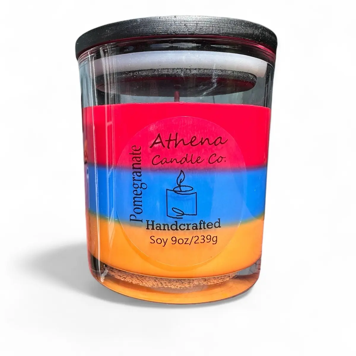 Armenian Patriotic Candle with Pomegranate Scent - Perfect for Festive Home Decor and Ornaments