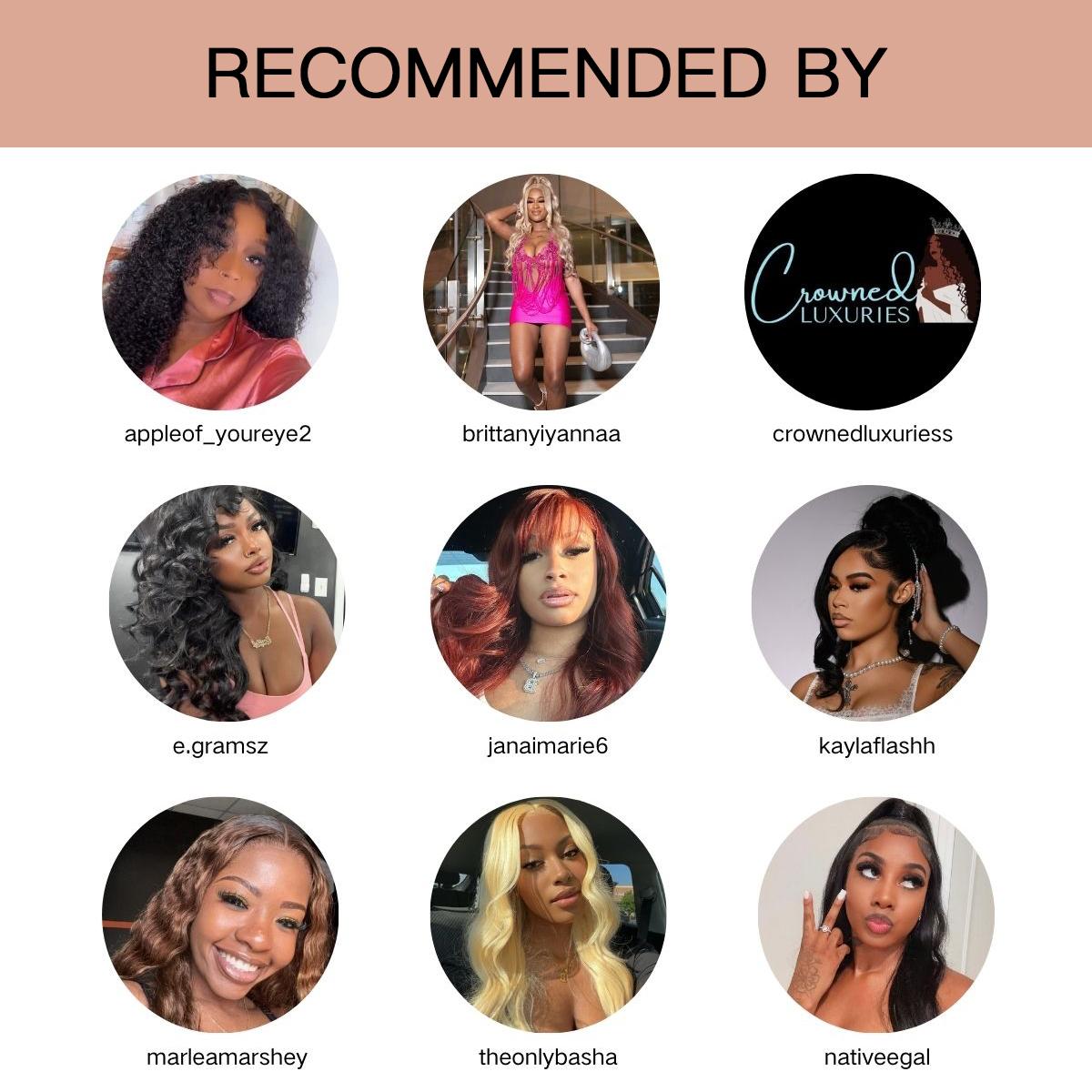 [Wequeen] #FB30 Highlight Hair Bundles Brazilian Colored Human Hair #T1B/P4/27 Body Wave Straight Quick Weave Sew in/Glue in Budget Friendly 10A