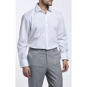 Stacy Adams Herringbone Dress Shirt