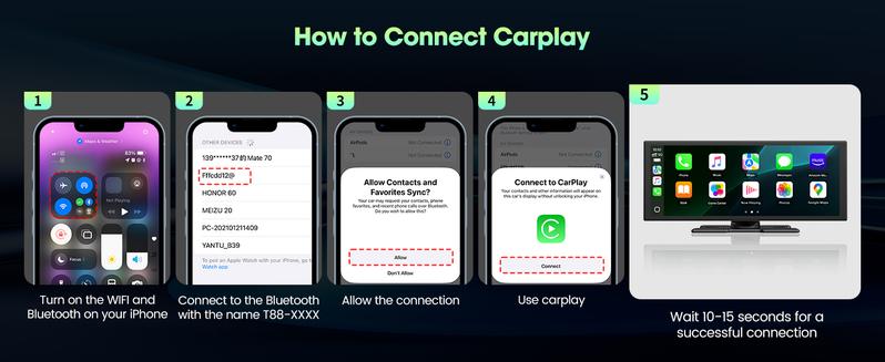 【JumpstartSale】VOLAM 10.25" Wireless CarPlay Screen — Supports Netflix, YouTube, TikTok apps, 720P Parking Backup Camera, split-screen app display, ideal for navigation and in-car entertainment Compatible with iPhone 8–15+ and Android 11+ 【JumpstartSale】VOLAM 10.25" Wireless CarPlay Screen — Supports Netflix, YouTube, TikTok apps, 720P Parking Backup Camera, split-screen app display, ideal for navigation and in-car entertainment Compatible with iPhone 8–15+ and Android 11+