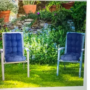 Waterproof Rocking Chair Cushion Set - Durable Oxford Cloth with Non-Slip Ties for Comfortable Indoor & Outdoor Use $34.99