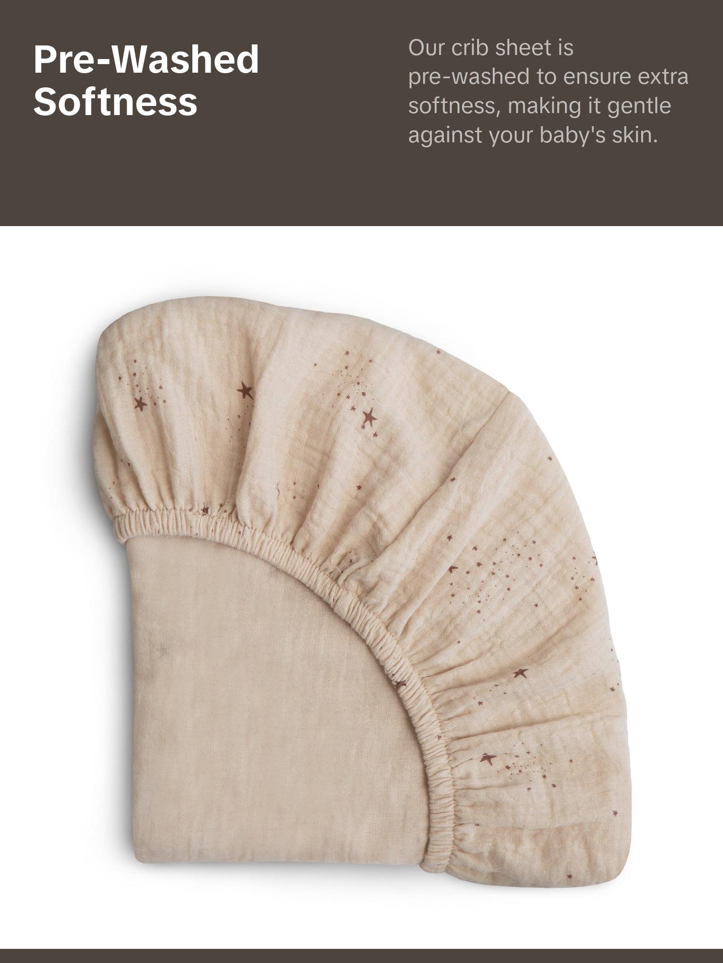 Extra Soft Bassinet Muslin Crib Sheet