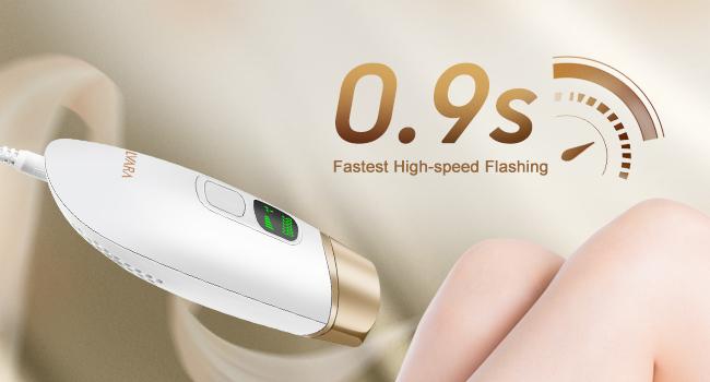 At-Home IPL Hair Removal Device, Permanent Facial Laser Hair Removal Device for Women and Men, FDA Cleared Comfort Comfort