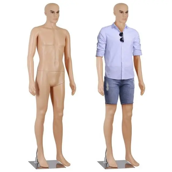 Segawe 73" Male Mannequin Full Body Realistic Form Clothing Model w/360° Rotating Head,back to school haul,college school supplies,back to school shopping