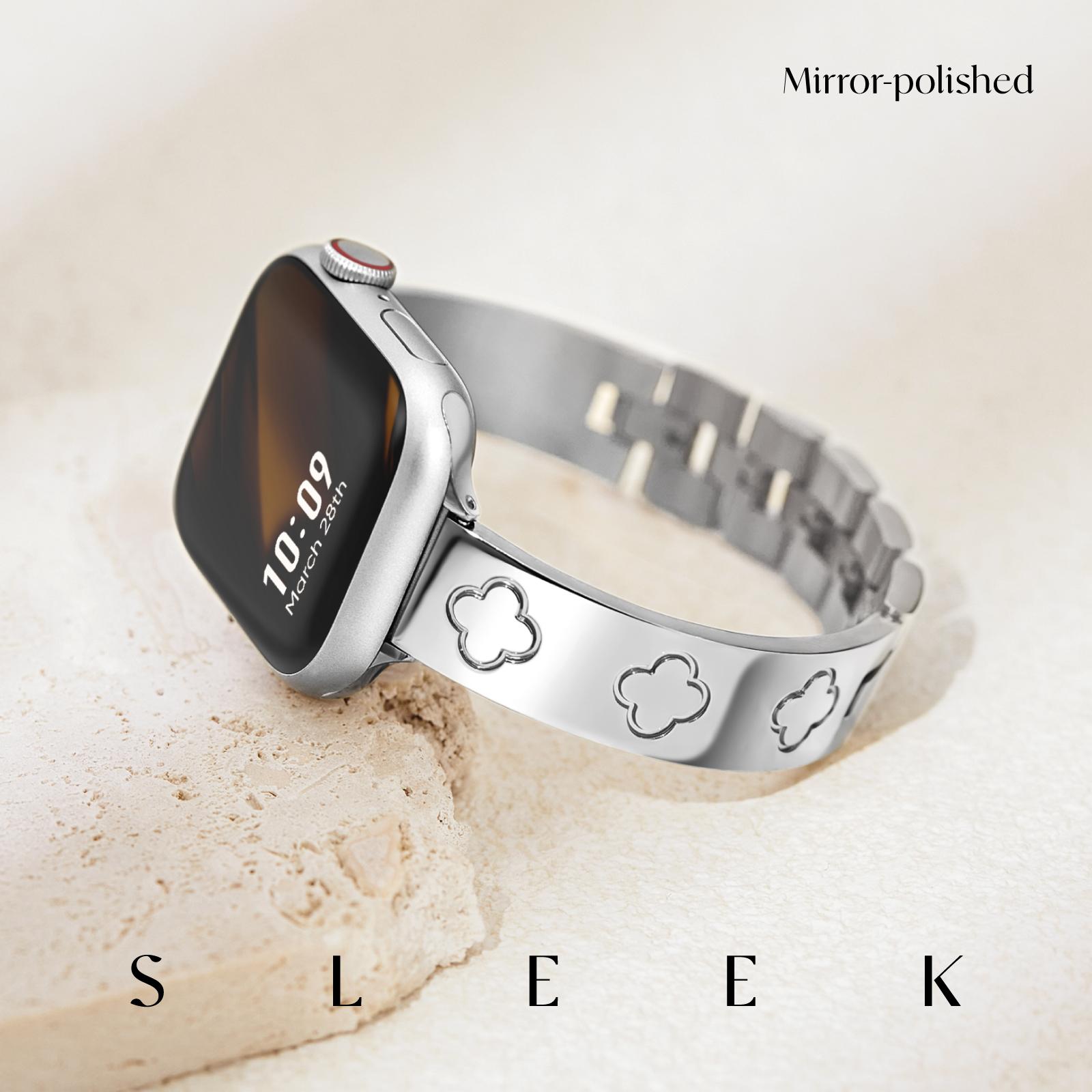 Missair Luxury Metal Watch Gold Band Compatible with Apple Watch Series 1-11, SE, Ultra – Watchband for iWatch 38mm-49mm Wearable Accessories Missair Luxury Metal Watch Gold Band Compatible with Apple Watch Series 1-11, SE, Ultra – Watchband for iWatch 38mm-49mm Wearable Accessories