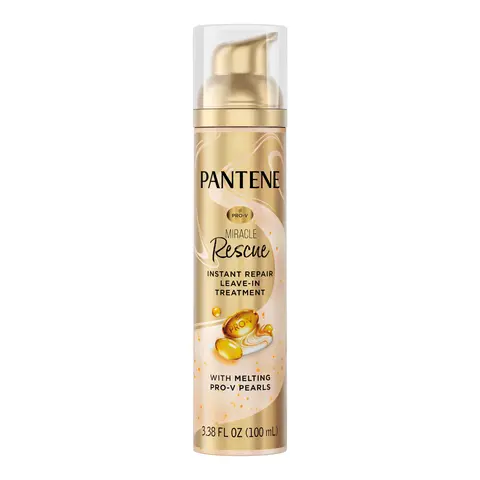 Pantene Pro-V Miracle Rescue Instant Repair Leave-In Hair Treatment, 3.38 oz