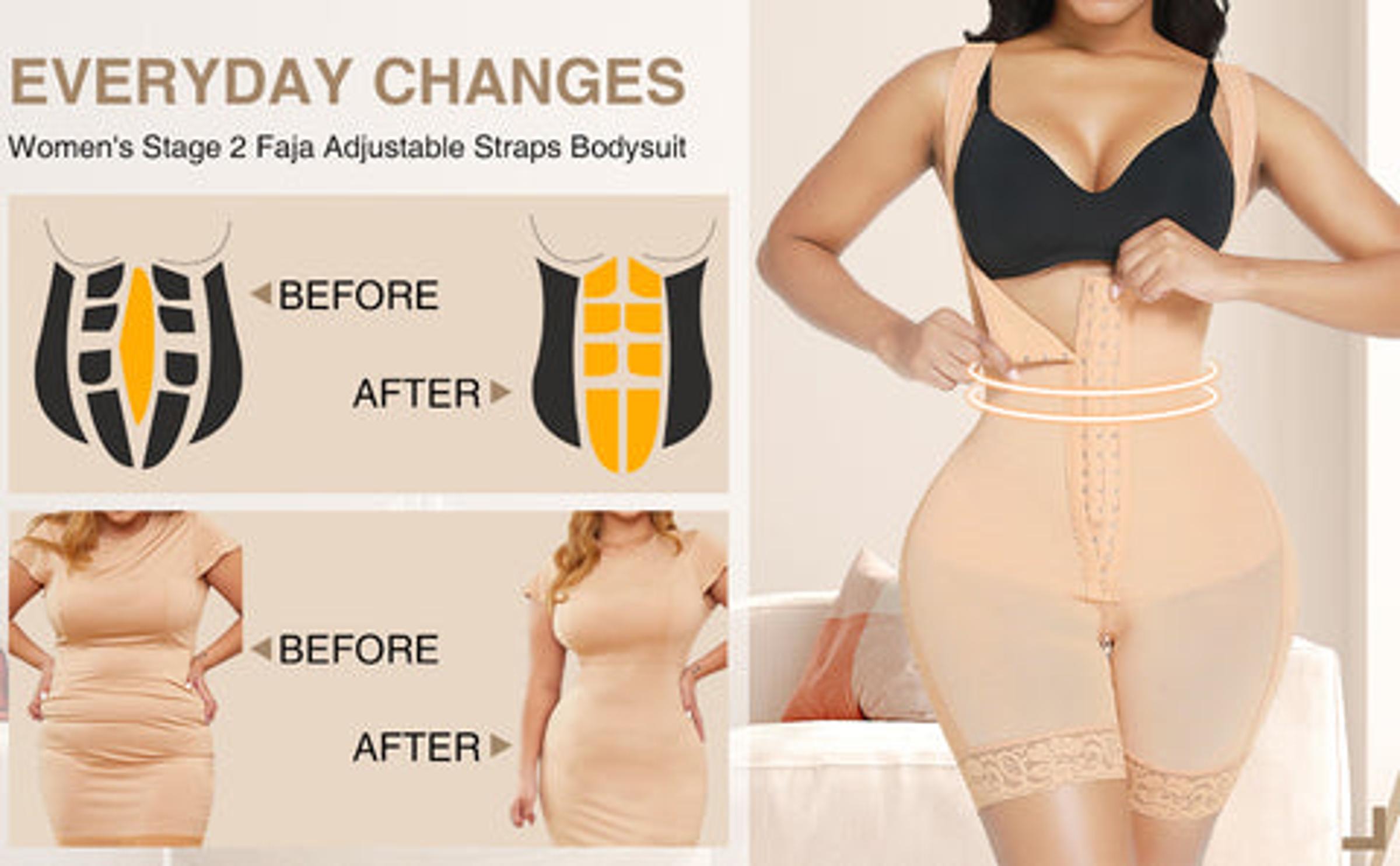 FeelinGirl Stage 2  Shaper for Womenswear Shapewear Top Fabric