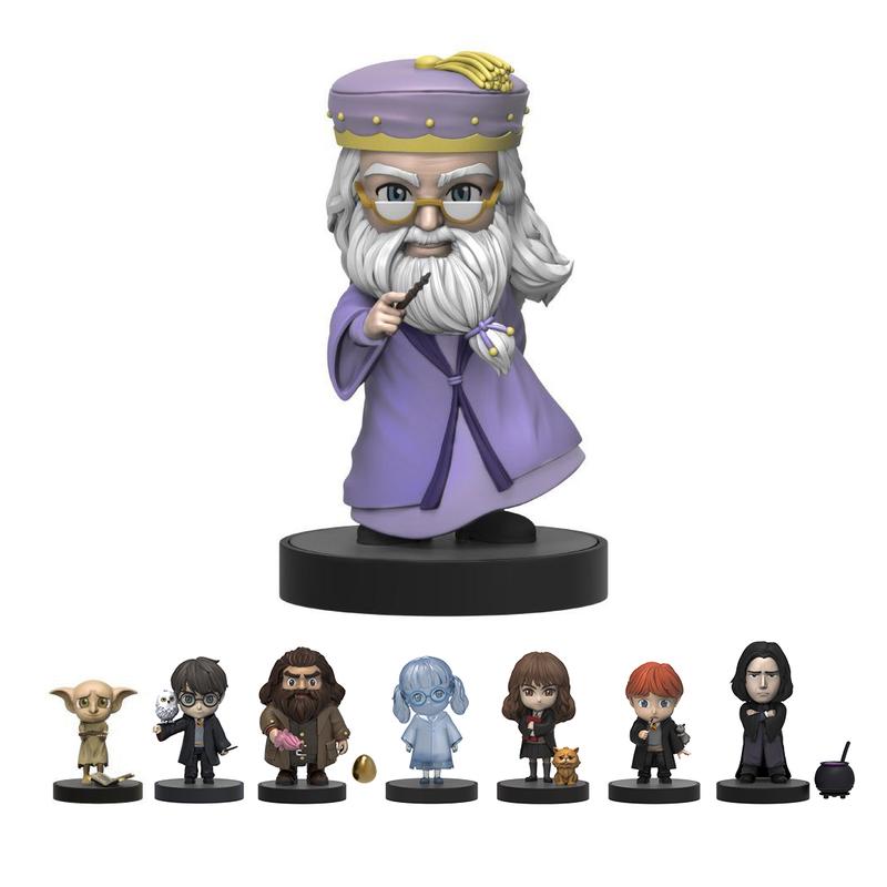 Harry Potter Series Blind Box, Magical Character Figurines Inside, DIY-Ready Small Ornaments, Ideal for Desk Decor/Fan Collections, Top Choice for Wizarding World Lovers,Decorations Gifts for Fans Office Room Figurine Decor,Single Box(1pc) 3.1"-3.9"