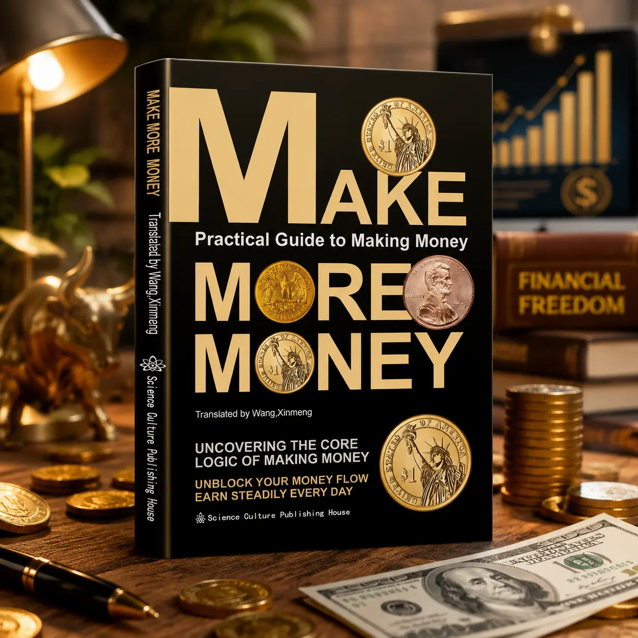 【Riverbend Books】Wealth-Building Practical Guide: Unlock Daily Profit-Earning Core Logic, Boost Financial Growth, Improve Financial Thinking (Economics & Management, Finance & Investment Book) for Creating Wealth, Making Money