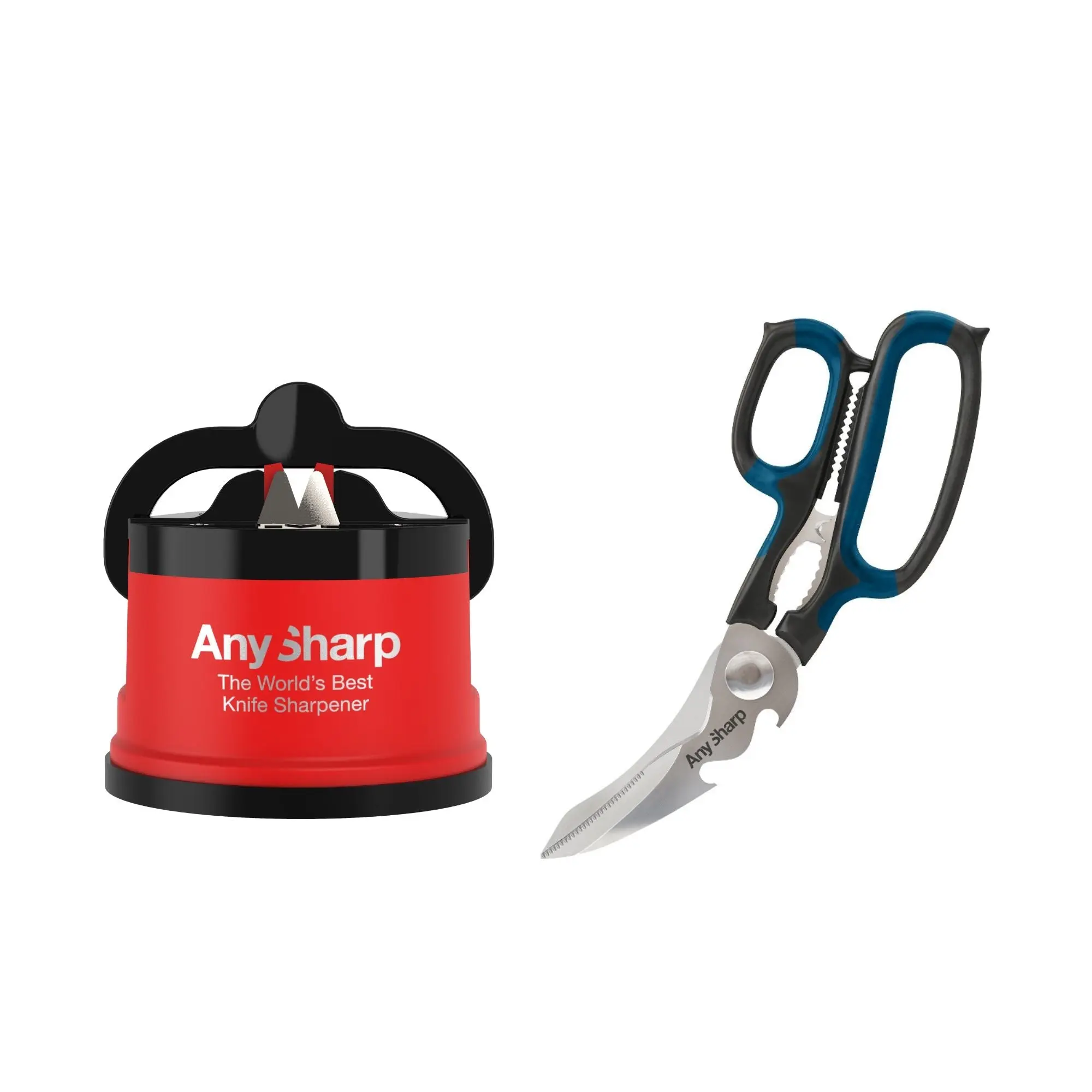 AnySharp Combo Pack - Sharpener & Scissors