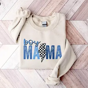 Boy Mama Shirt Sweatshirt Gift for Mama of Boys Mother’s Day Gift for Mom of Boys Mama Lover Shirt Motherhood Shirt