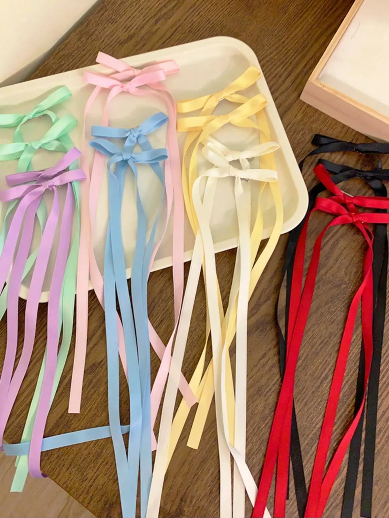 16-Piece Women's Hair Accessory Set, Colorful Bow Clips, Satin Ribbon, Fashion Barrettes, Cute Lace Clips, Y2K Ballet Style, Elegant Hair Decorations, Hairpin, Bowknot, Super Cute Clips