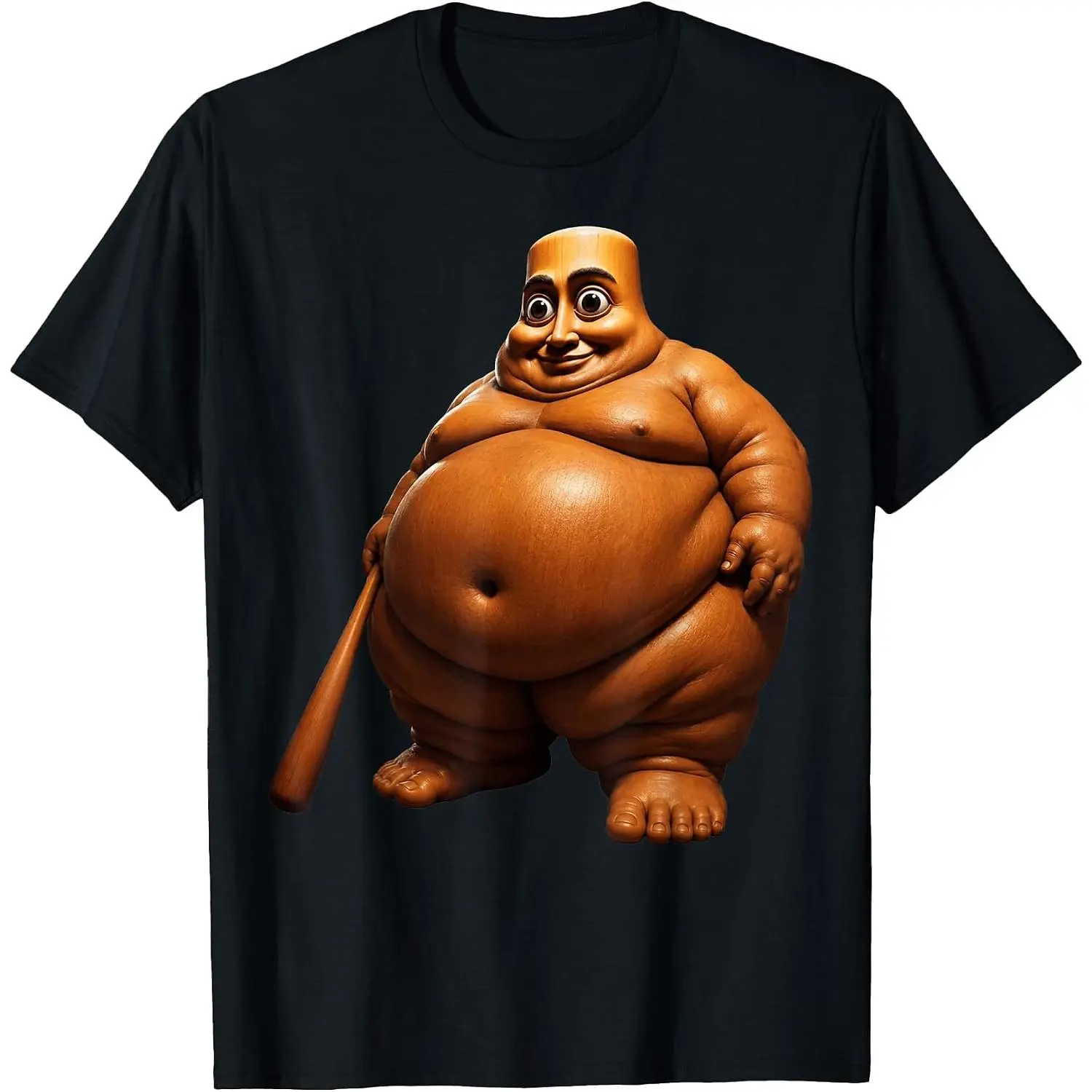 Tung Tung Tung sahur Fat Meme T-Shirt Unisex Cotton Clothing