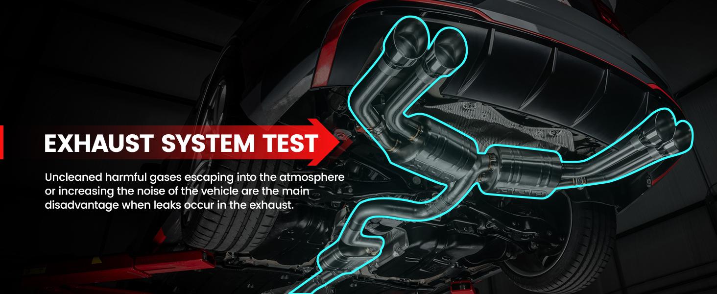 ANCEL S3000 Automotive Smoke Machine with Built-in Air Compressor Professional Leak Detector for EVAP Vacuum Fuel & More Car Vehicle Leak Testing ANCEL S3000 Automotive Smoke Machine with Built-in Air Compressor Professional Leak Detector for EVAP Vacuum Fuel & More Car Vehicle Leak Testing