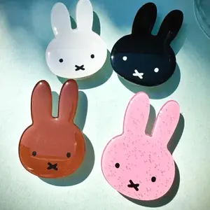 Miffy Magnetic Phone Grip - Kawaii Bunny Rabbit Charm Kindle Stand Holder for iPhone 12 & Kindle Devices - 360° Rotation & Strong Hold Accessory