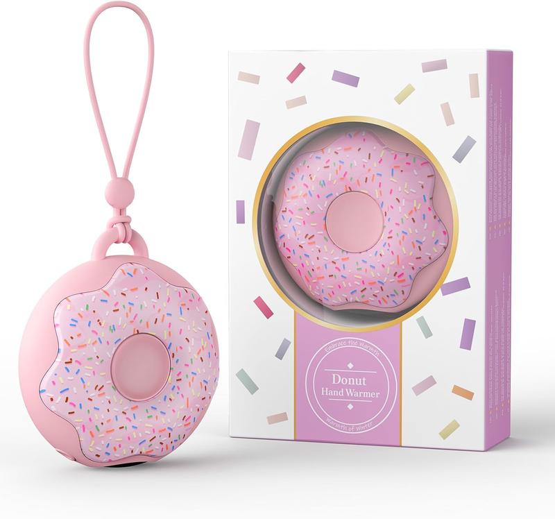 [Buy1 Get 1 Fan] FrSara Hand Warmers, Rechargeable Electric Hand Warmer, 4000mAh Last 10 Hours, Double-sided heating, 3-Level Heat, 2 seconds rapid heating, w/Strip, Display, Light, Ideal for Camping Hiking Skiing Raynauds, Christmas Gift