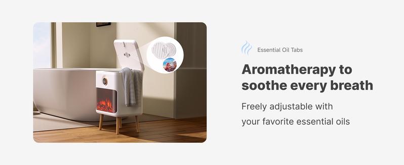 FEPPO Towel Warmer, 23L Large Capacity Luxury Towel Warmers for Bathroom with HearthGlow Display, Rotary Timer Control & LED Countdown, Fits 2 Large Towels, Bathrobes, Blankets, Pajamas