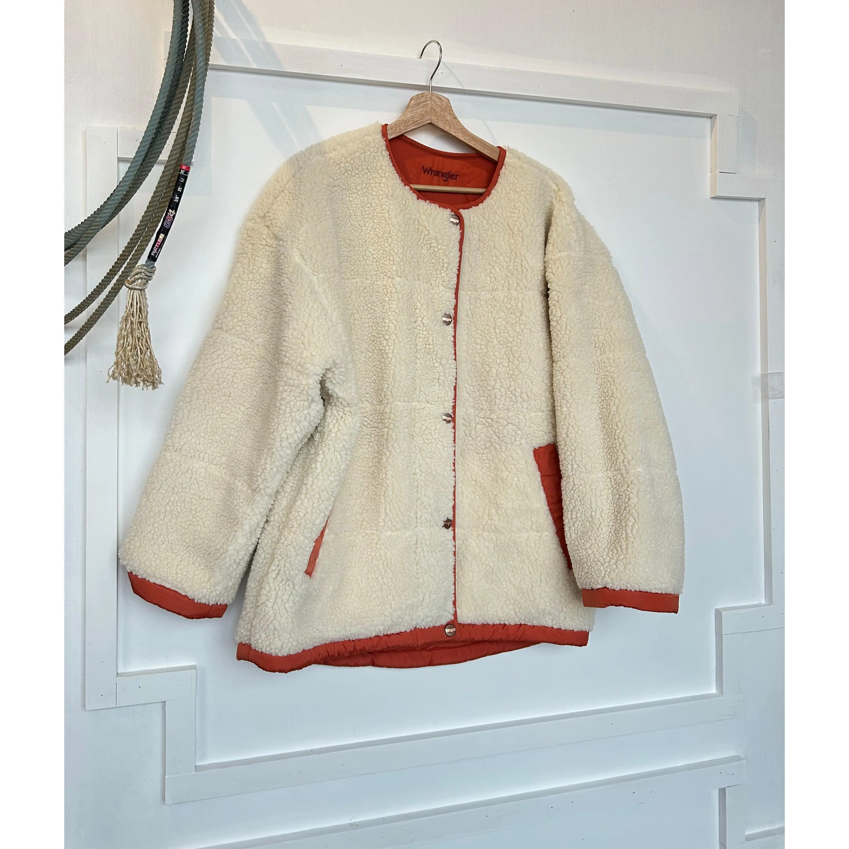 Final Sale ✨ Wrangler Sherpa Reversible Jacket