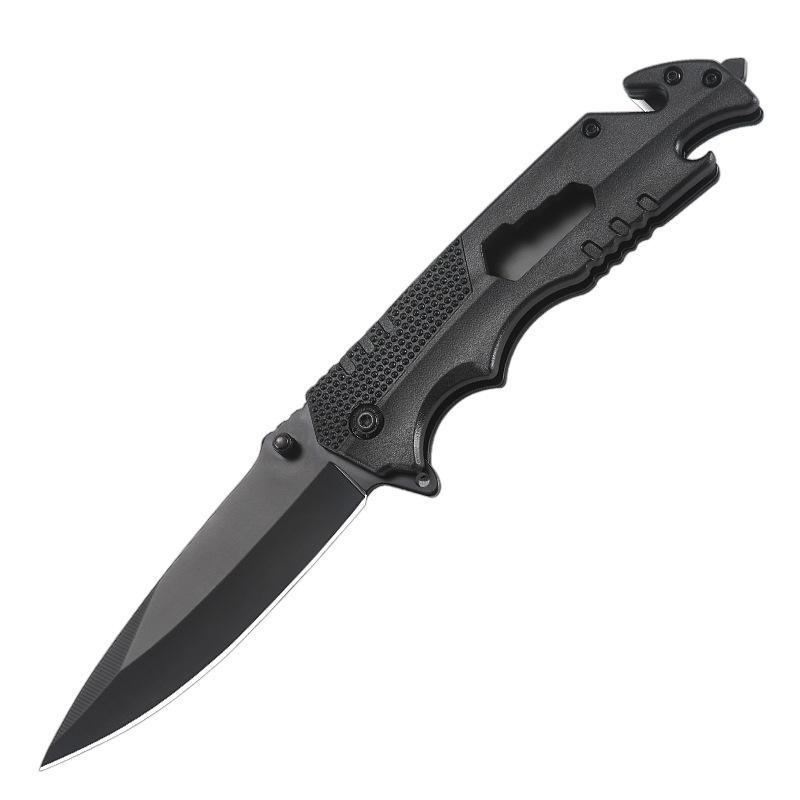 Outdoor knife tactical self-defense knife high hardness multi-purpose lock version folding knife outdoor camping survival portable portable stainless steel knife pocket folding knife hunting emergency men's gift adventure Outdoor knife tactical self-defense knife high hardness multi-purpose lock version folding knife outdoor camping survival portable portable stainless steel knife pocket folding knife hunting emergency men's gift adventure